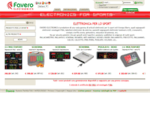 Tablet Screenshot of favero.com